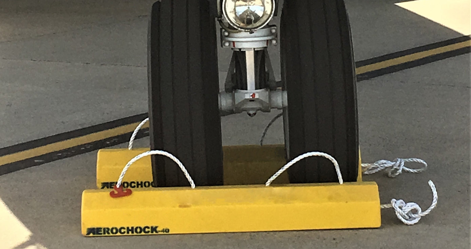 Large aircraft wheel chock | Aerochock™
