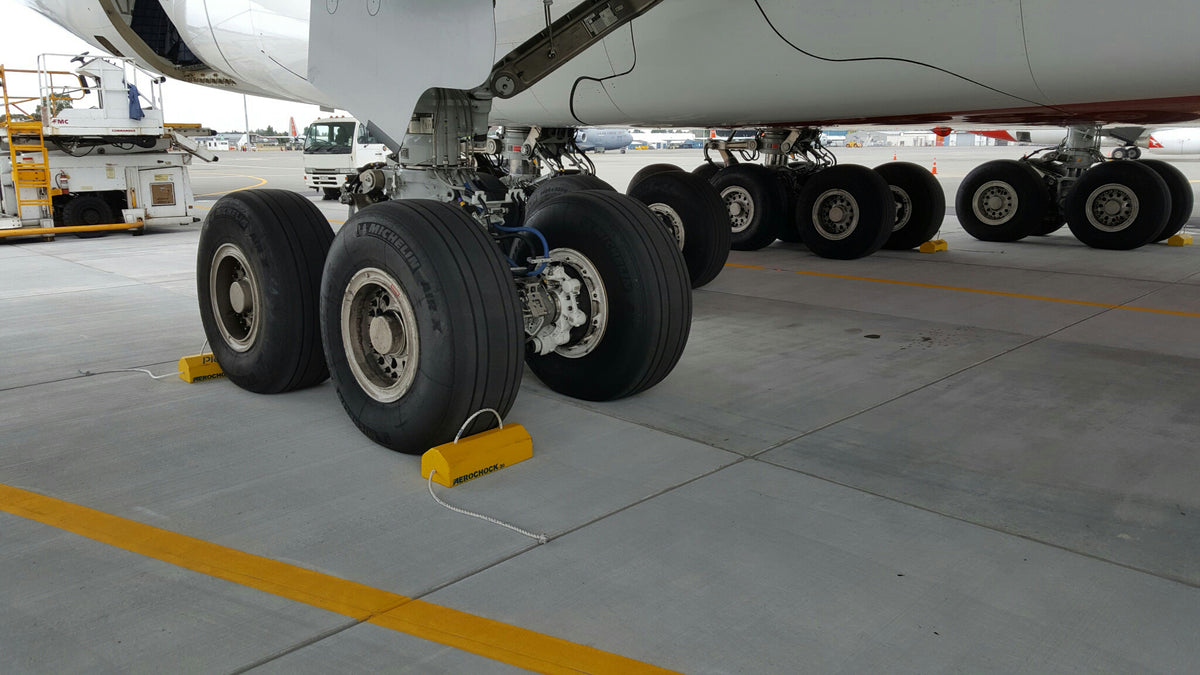 Chock Coin Aircraft Wheel Chock Sizes | Aerochock™ Superior Aviation Wheel Chocks
